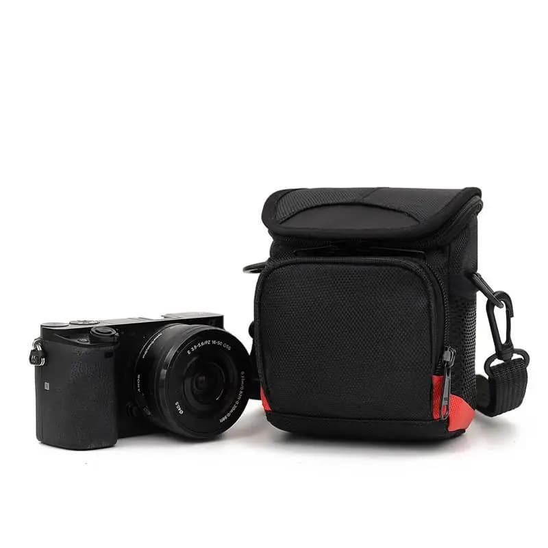 Borsa per Fotocamera SLR Impermeabile in Nylon, Design Leggero per Conservazione Sicura delle Fotocamere Digitali Durante le Escursioni e