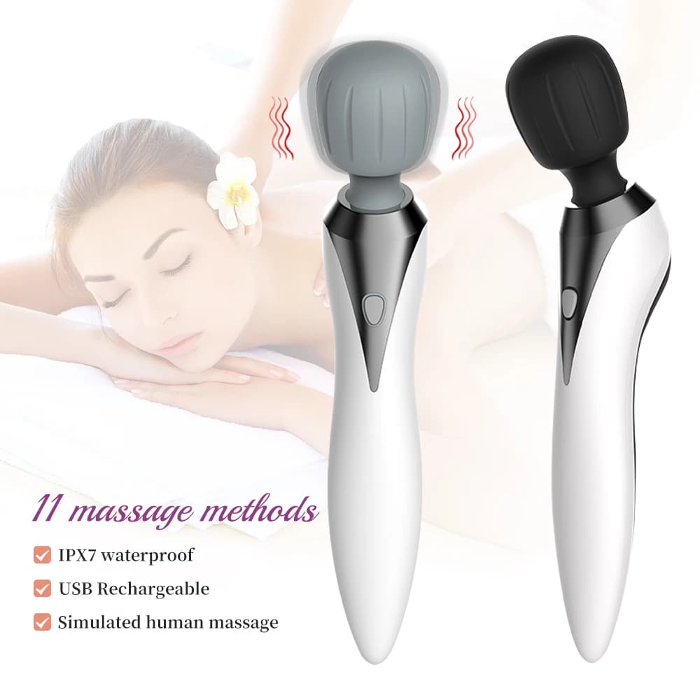 Deep Textile Massage Gun with Portable Electric Massage Hammer 11 Mode Instruments for Vibration Massage for Full Body Relaxation