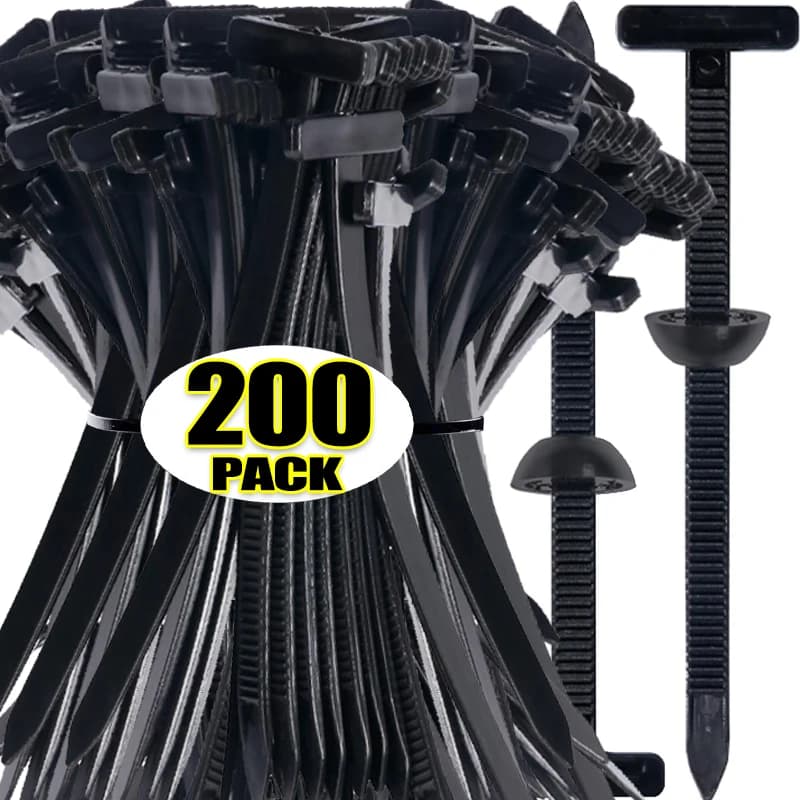 Fasce di bloccaggio per staffa con cerniera autobloccante universale in nylon con fibbia per fascette per cavi di riparazione auto, accessori per fascette