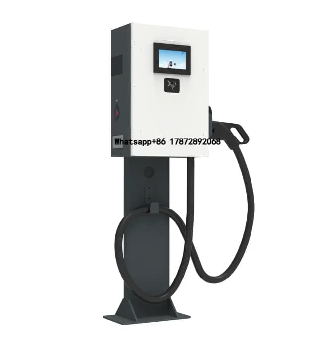 Stazione di ricarica rapida DC per veicoli elettrici da 20KW 30KW 40KW, intelligente, commerciale, a colonna, per auto a nuova energia, con CCS 2
