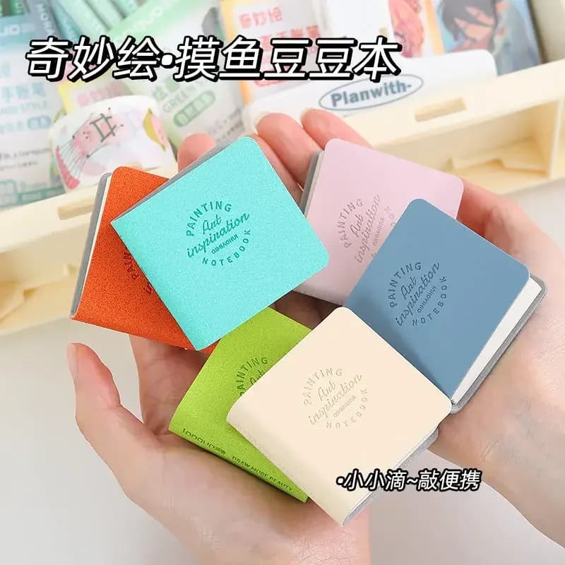 PU For Drawing Painting Book 48/58 Sheet Thickening 200g Drawing Notebook Multiple Specificacations Sketchbook Art Supplies