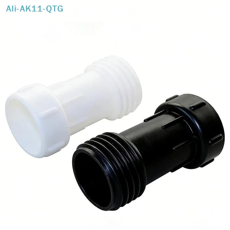 NUOVO Adattatore di Estensione per Serbatoio IBC da S60 a S60, Connettore da 2 Pollici, Raccordo per Irrigazione Giardino, Tubo di Estensione in Plastica per Serbatoio Acqua