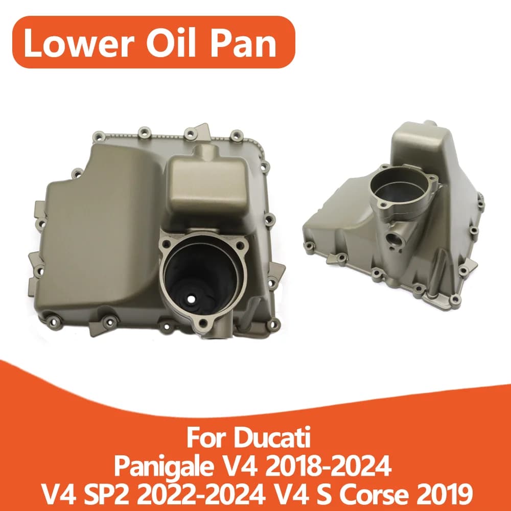 Per Ducati Panigale V4 SP2 S Corse 2018 2019 2020 2021 2022 2023 2024 Moto Coppa Olio Filtro Copertura Assy