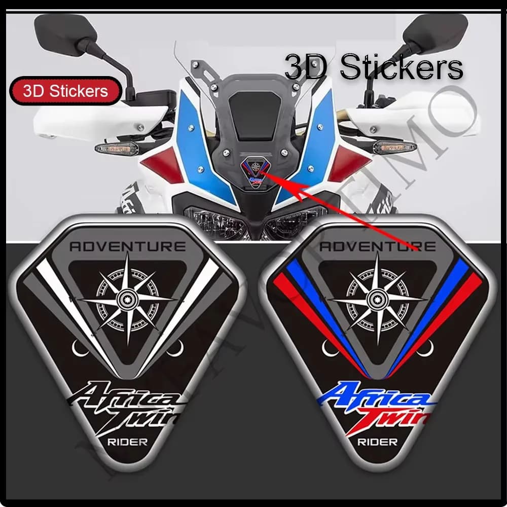 Kit Adesivi Protettivi Serbatoio Carburante e Parabrezza per Honda Africa Twin CRF1000L CRF 1000 1100 L 1100L