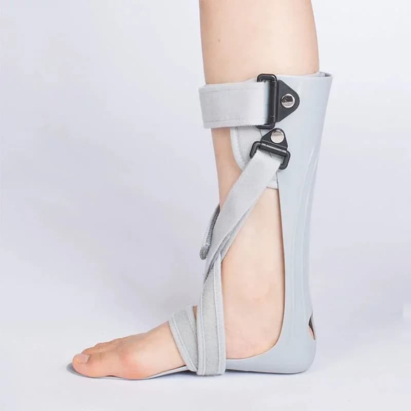 Emiplegia Ictus Supporto per il piede Correzione dell'inversione Scarpe Fissazione dell'articolazione della caviglia Goccia Tutore elastico per caviglia in sei pezzi