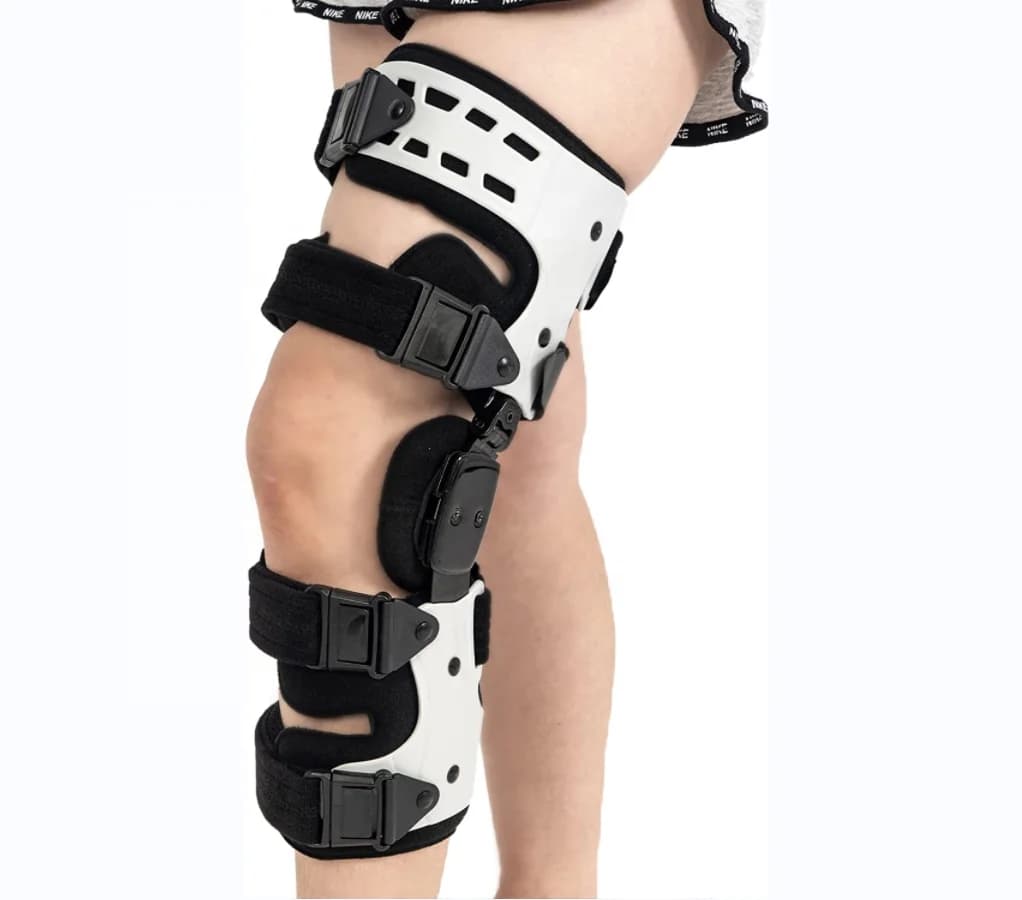 Ginocchiera 2025 OA Supporto per osteoartrite mediale o laterale Ginocchiera stabilizzante incernierata ROM
