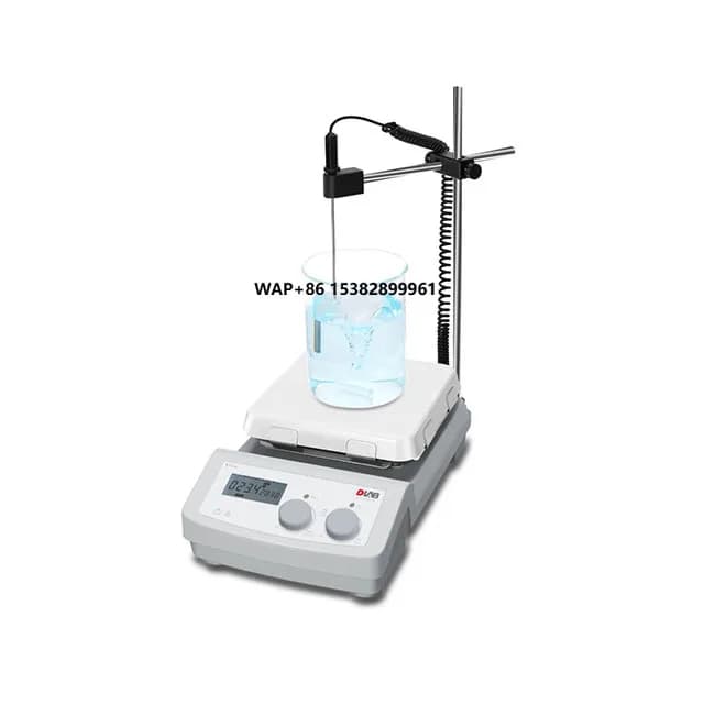 Agitatore Magnetico Riscaldante DLAB MS7-H550-Pro con Display LCD da 7 Pollici e Controllo Digitale