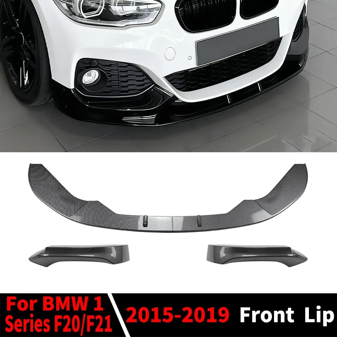 Cover Mento Diffuser Tuning Accessories For BMW Series 1 F20 F21 2015-2019 M Sport Version MP Front Splitter Guard Bumpers Lip