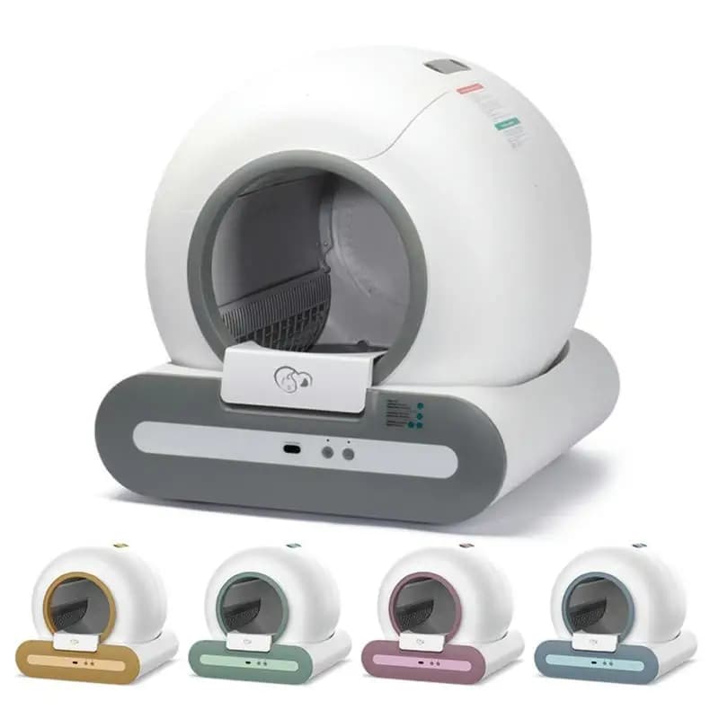Lettiera per gatti intelligente e autopulente