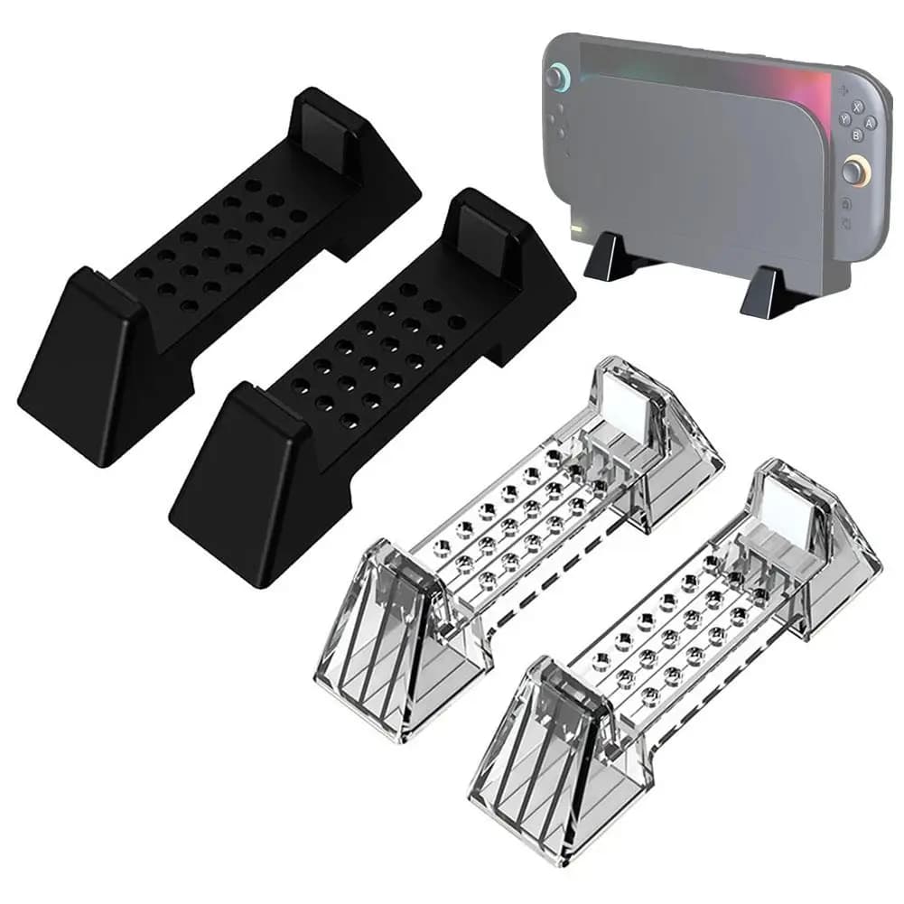 1/2Pairs For Switch 2 Cooling Holder Game Console Stand Base Desktop Bracket Game Console Accessories For Nintendo For Switch 2