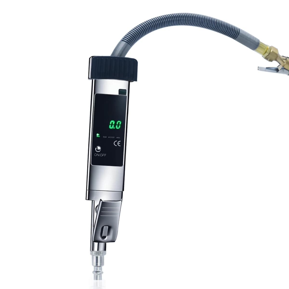 Gonfiatore Digitale Portatile per Pneumatici con Manometro per Bici, Auto e Camion