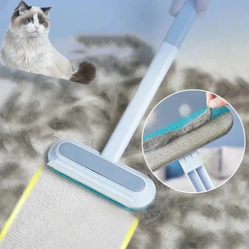 Spazzola Multifunzione per Rimozione Peli di Animali Domestici, Pulitore Manuale per Peli di Cani e Gatti, Strumento per Tappeti e Letti, Accessori per Animali