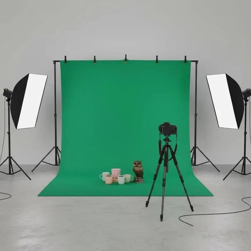 Supporto per sfondo fotografico, kit regolabile 5 x 6,5 piedi, supporto portatile per sfondo con 3 barre trasversali, supporto resistente per schermo proiettore, per matrimoni, studio fotografico/video e feste