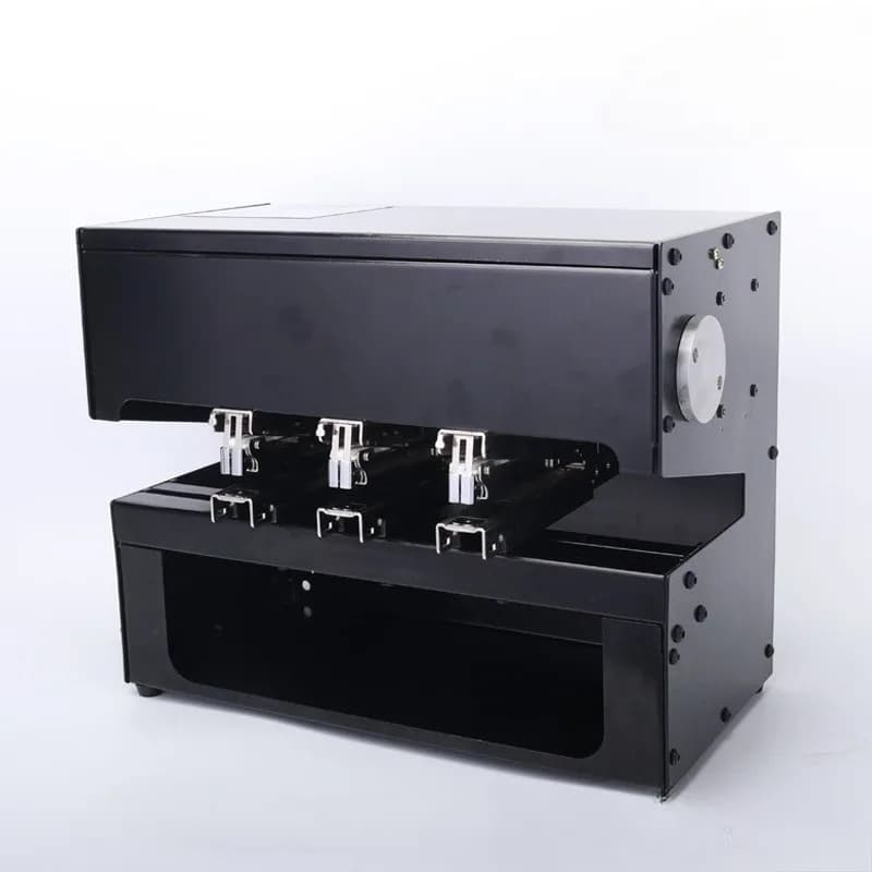 Rilegatrice automatica per documenti portatile a tre teste con cucitrice elettrica veloce per ufficio