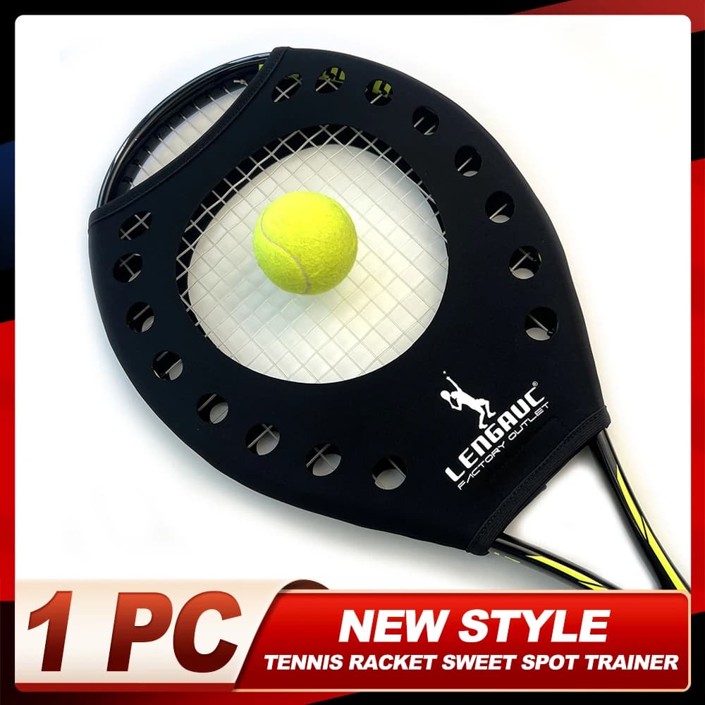 Set of tennis racks Sweet Spot Trainer Help for training for beginners to accurately hit the racket center