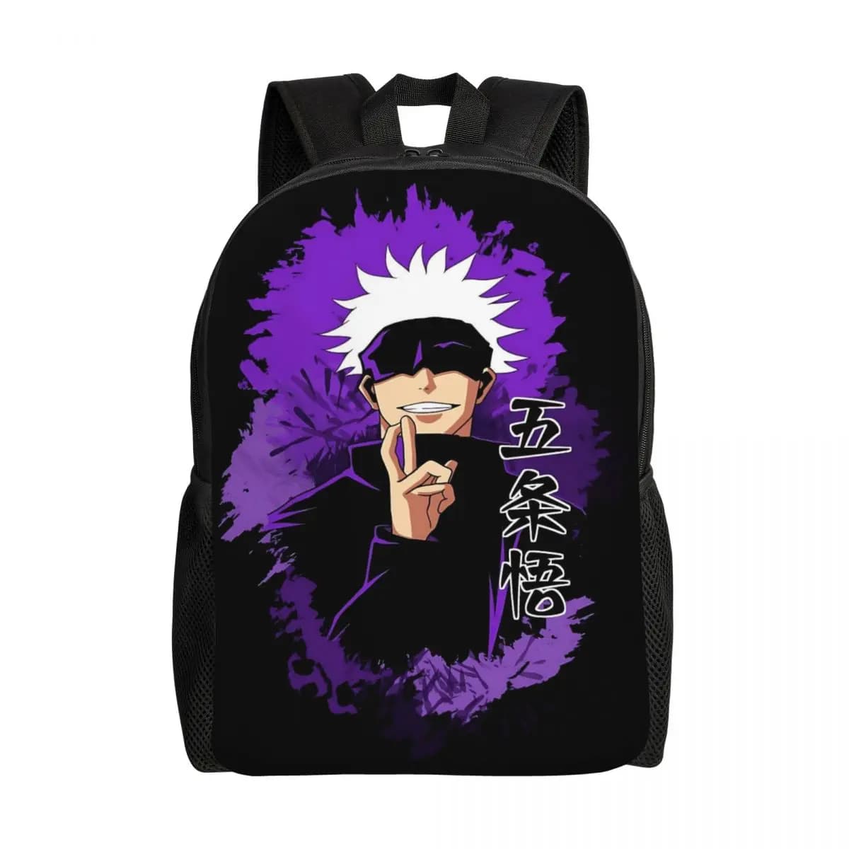 Zaino da viaggio personalizzato S-Satorues G-Gojoes per donna e uomo, borsa per computer da scuola, zaino per studenti universitari