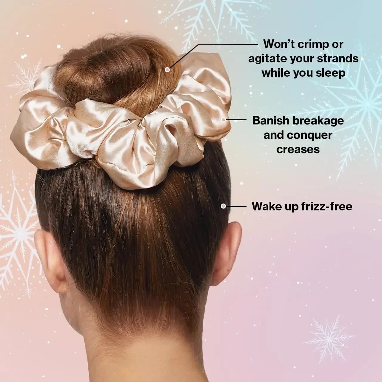 Elastici per capelli in raso di seta, fermacoda per donna, adatti per coda di cavallo alta, accessori per la cura dei capelli, fermagli per capelli