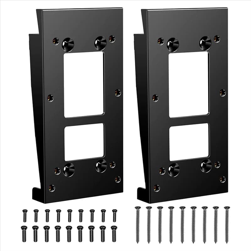 A36T-2 pezzi Supporto per rivestimento in vinile per campanello compatibile con campanello video ad anello, campanello per videocitofono 1a generazione 2, 3, 3+