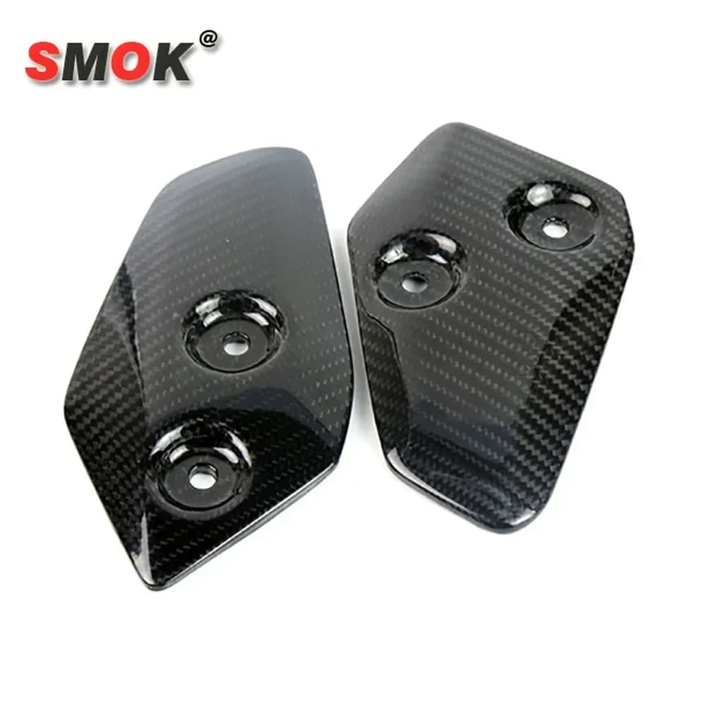 Moto in fibra di carbonio poggiapiedi protezione protezione copertura protezione per Yamaha MT-07 MT07 FZ07 MT 07 XSR700 2013-2023