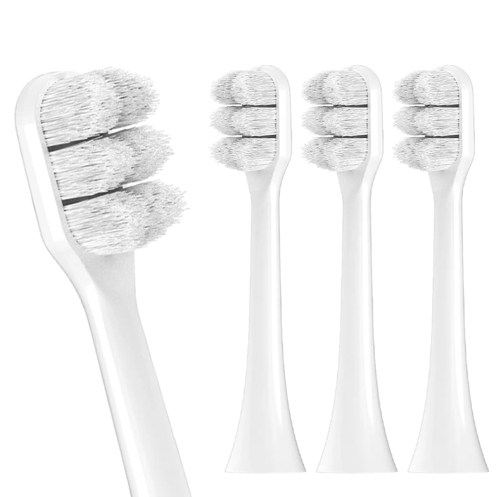 Ultra soft Sonic spare heads compatible with Philips Sonicare electric toothbrush, 4100 1100 6100 toothbrush head