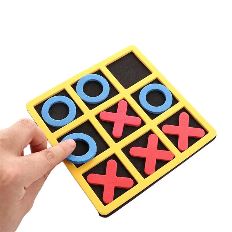 Gioco da Tavolo per Bambini XO Chess, Puzzle Multifunzionale Senza Fine, Gioco Interattivo per Due Giocatori, Genitore-Figlio, Gioco da Tavolo per Feste