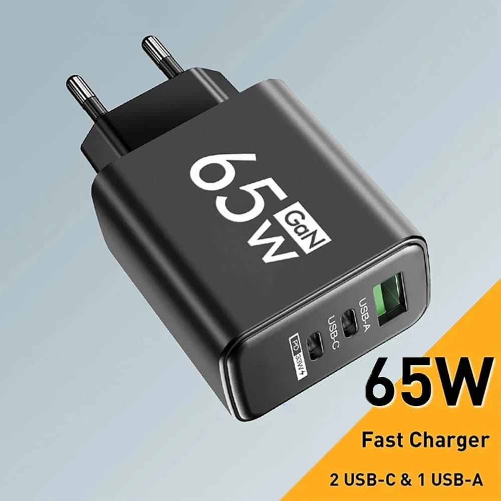 Caricatore USB tipo C a ricarica rapida GaN per iPhone 15 Pro Max Xiaomi Samsung Huawei Oneplus PD 3.0 Adattatore per telefono da parete a ricarica rapida