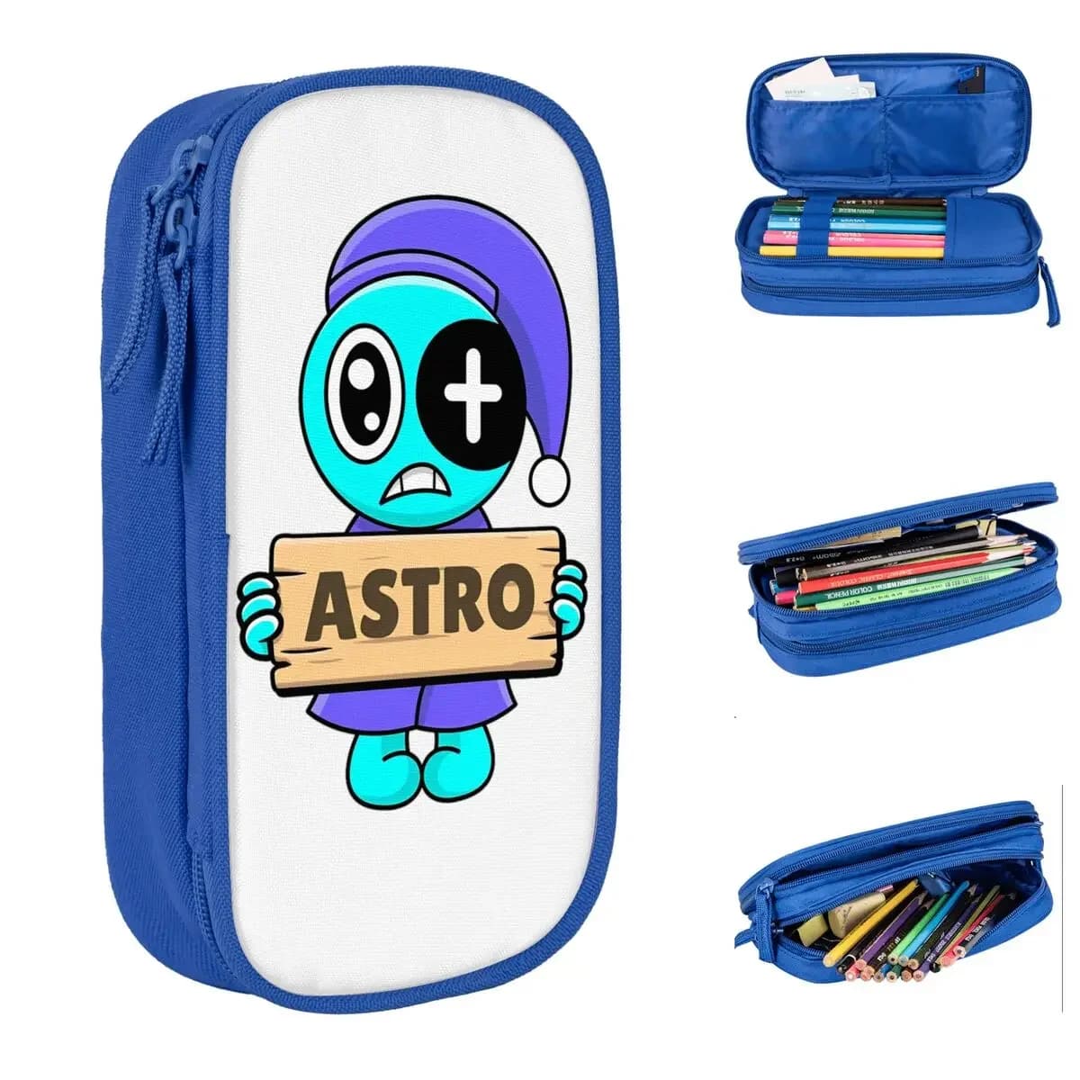 Astuccio per matite Dandys World Astro Astuccio per penne creativo Astuccio per matite con cerniera per studenti di grande capacità per studenti