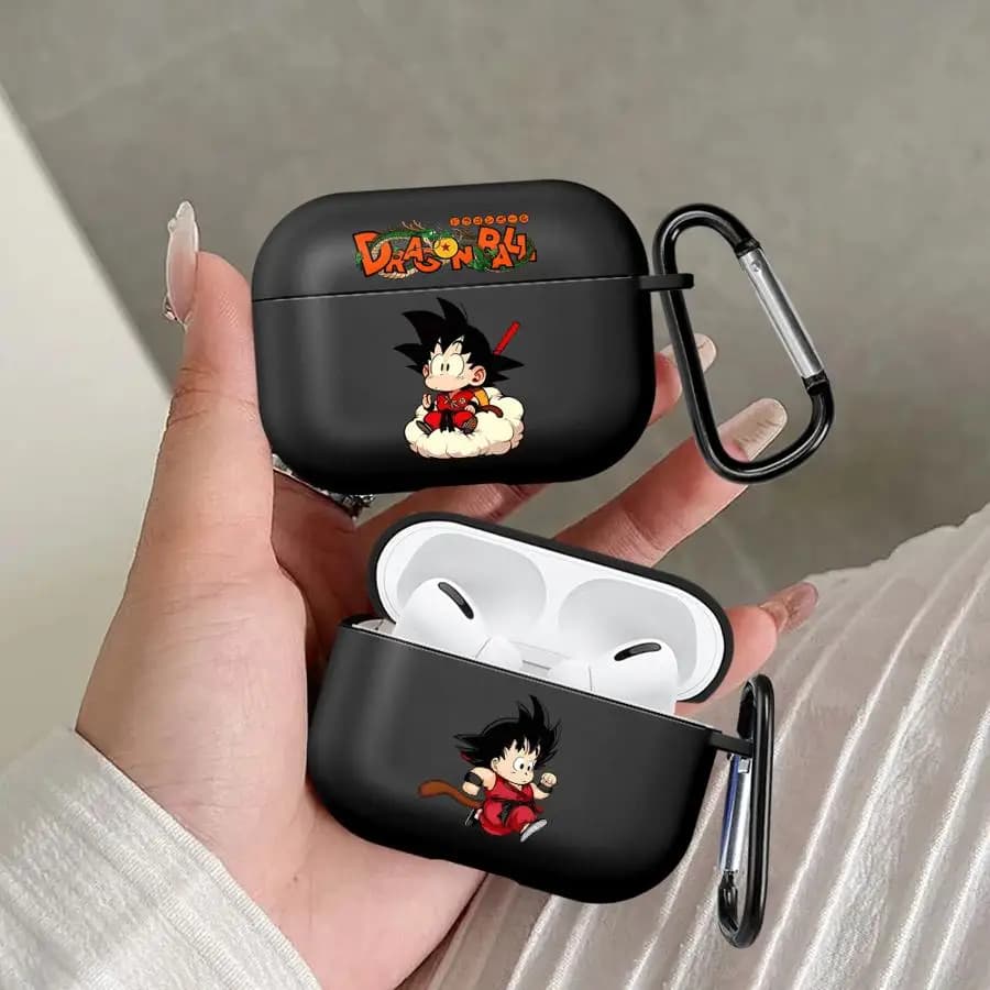 Custodia per auricolari Dragon Ball con Goku per Airpods Pro3 3 2 Pro2 4 1 Pro