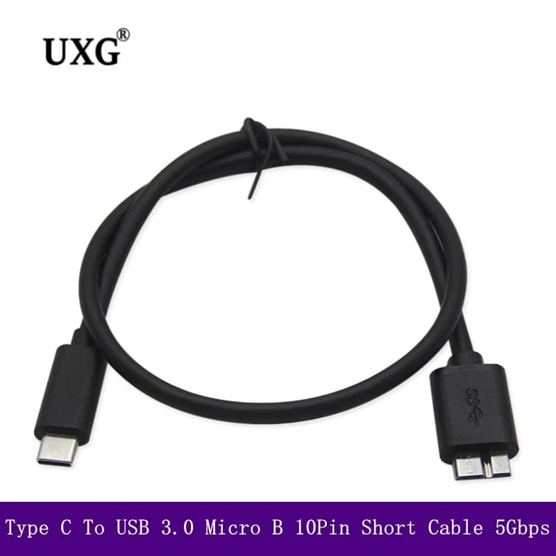 Connettore cavo USB 3.1 da tipo C a USB 3.0 Micro B per disco rigido Smart phone Cell Phone PC