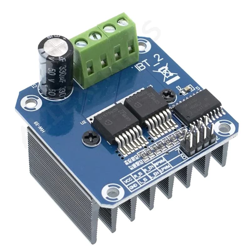 Innovative high power module BTS7960 43A for dual-bridge H driver for smart car for Arduino