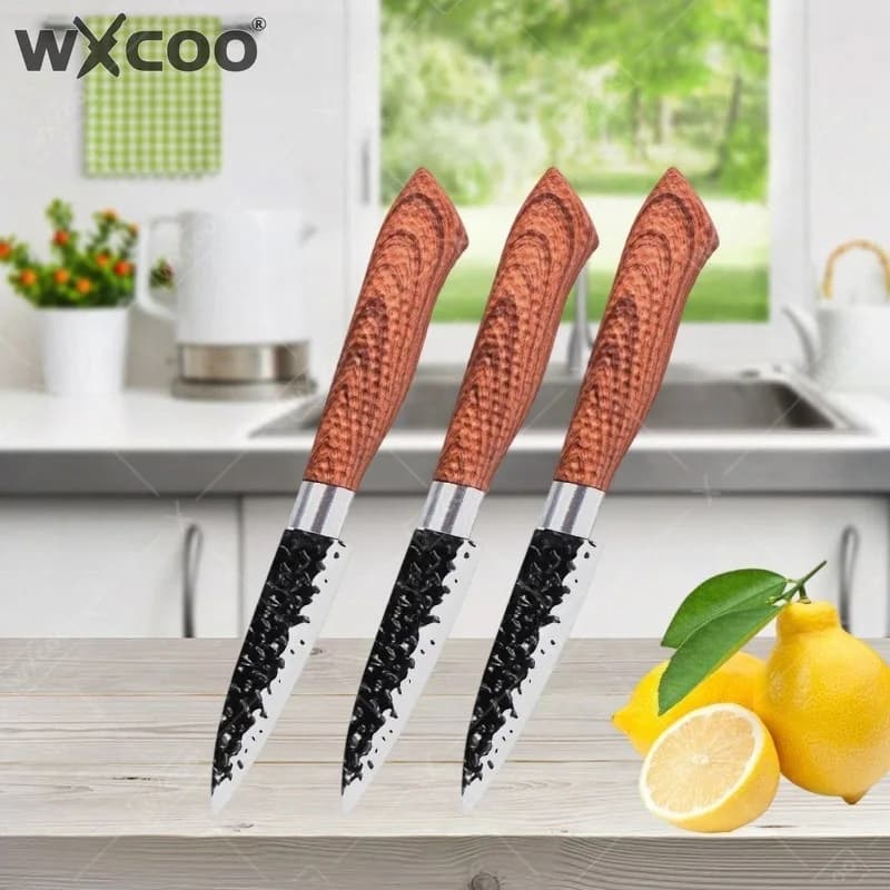 Coltelli da Cucina WXCOO in Acciaio Inossidabile, Mannaia per Carne, Coltello Multiuso, Accessori per Cucinare Frutta, Coltello da Chef