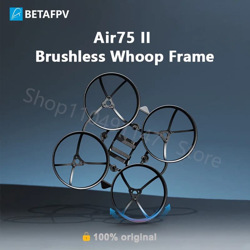 Telaio Whoop senza spazzole BETAFPV Air75 II per accessori per telaio drone da corsa FPV da 75 mm