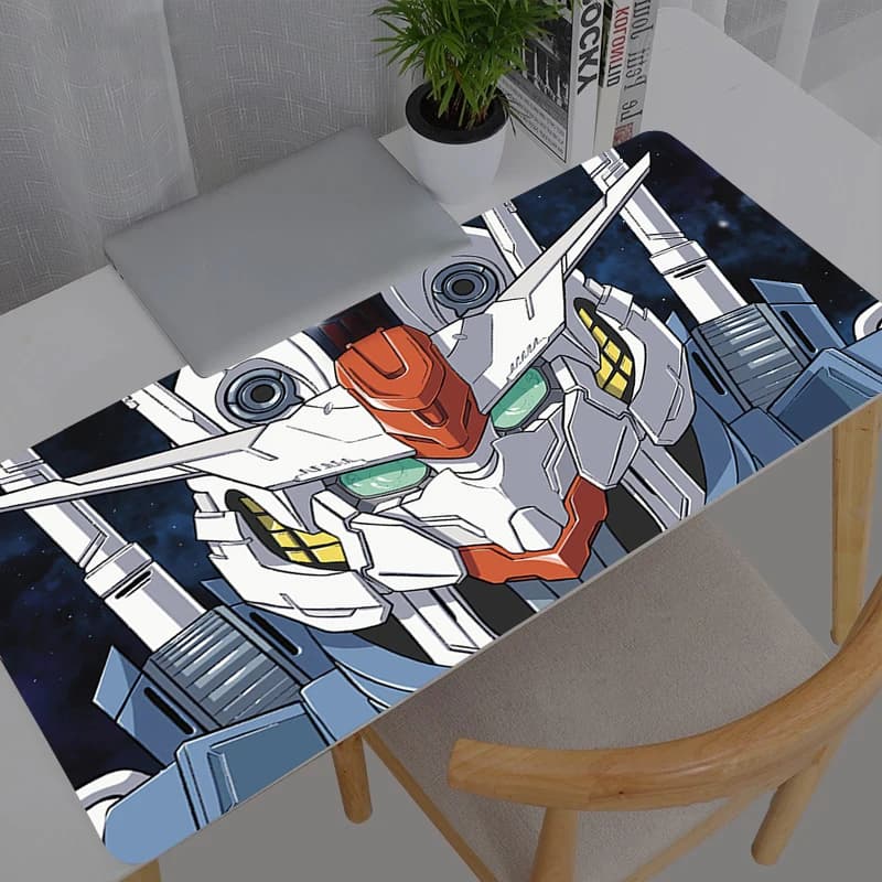 Tappetino per mouse Mobile Suit Gundam Kawaii Accessori da gioco Nuovo tappetino per tastiera per computer PC Tappetino da scrivania per giocatori Alfombrilla Xxl Mousepad