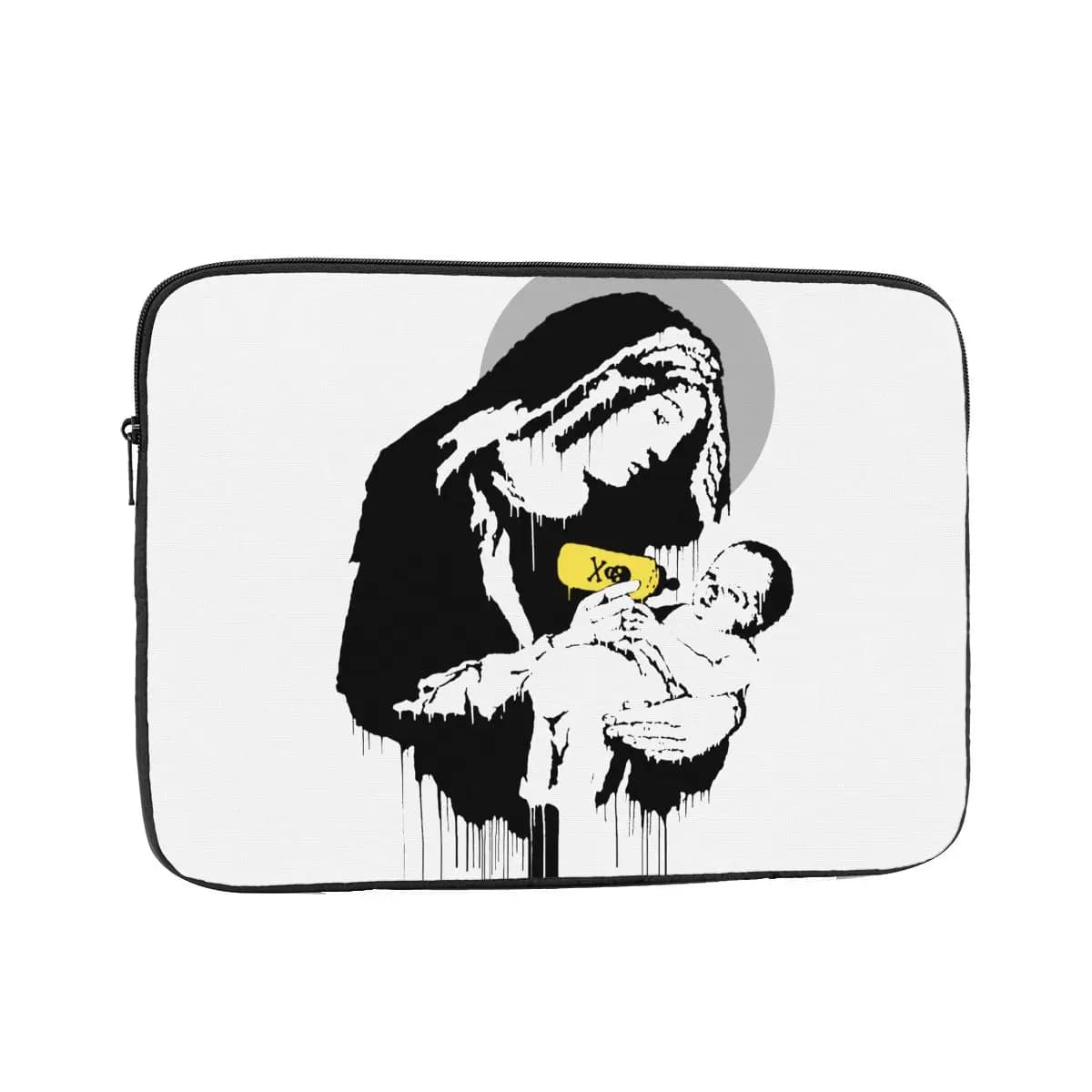 Custodia per laptop 12 13 15 17 pollici Custodia per notebook Banksy - Vergine Maria (Toxic Mary) Custodia antiurto per computer