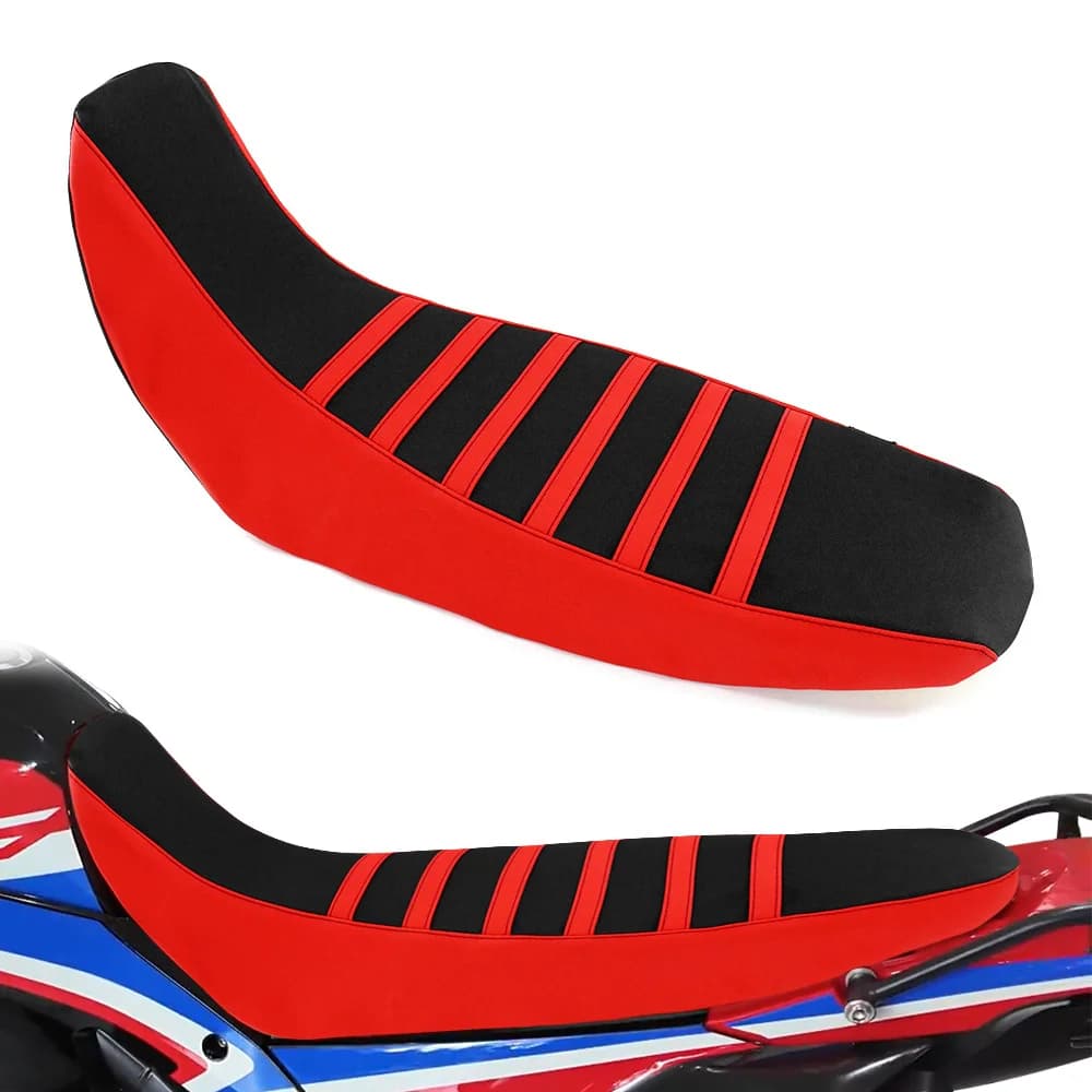 Coprisedile in Pelle PVC Impermeabile Antiscivolo per Moto Honda CRF300L Rally 2021 2022 2023 2024