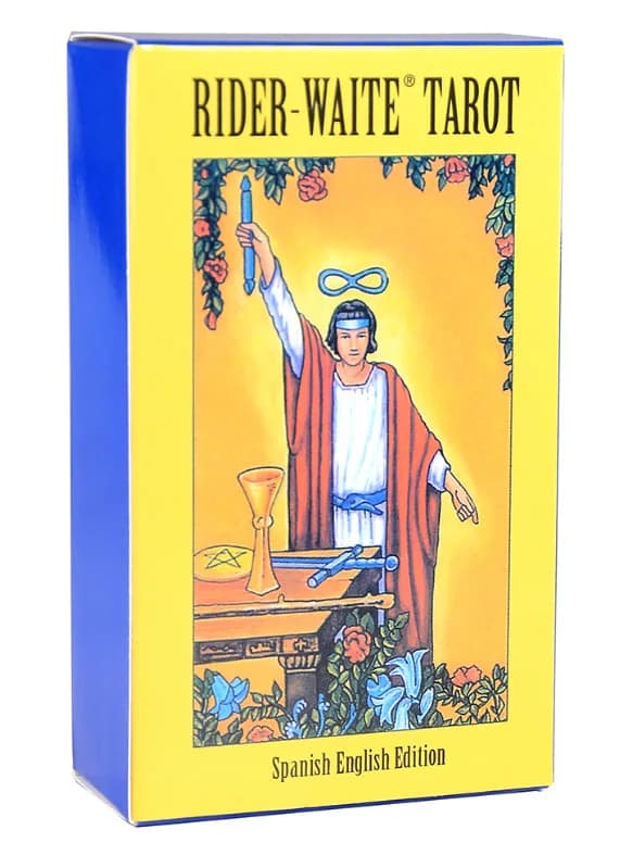 Classic Ethereal Visions Illuminated Tarot The Rider Tarot Deck Cards for Beginners Divination Edition Borad Playing Game