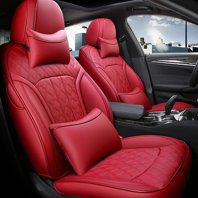 Diamond leather car seat for bmw series 518d 520d 520d 525d 525d 528i 530d 535d 535i 540i 545i 550i accessories