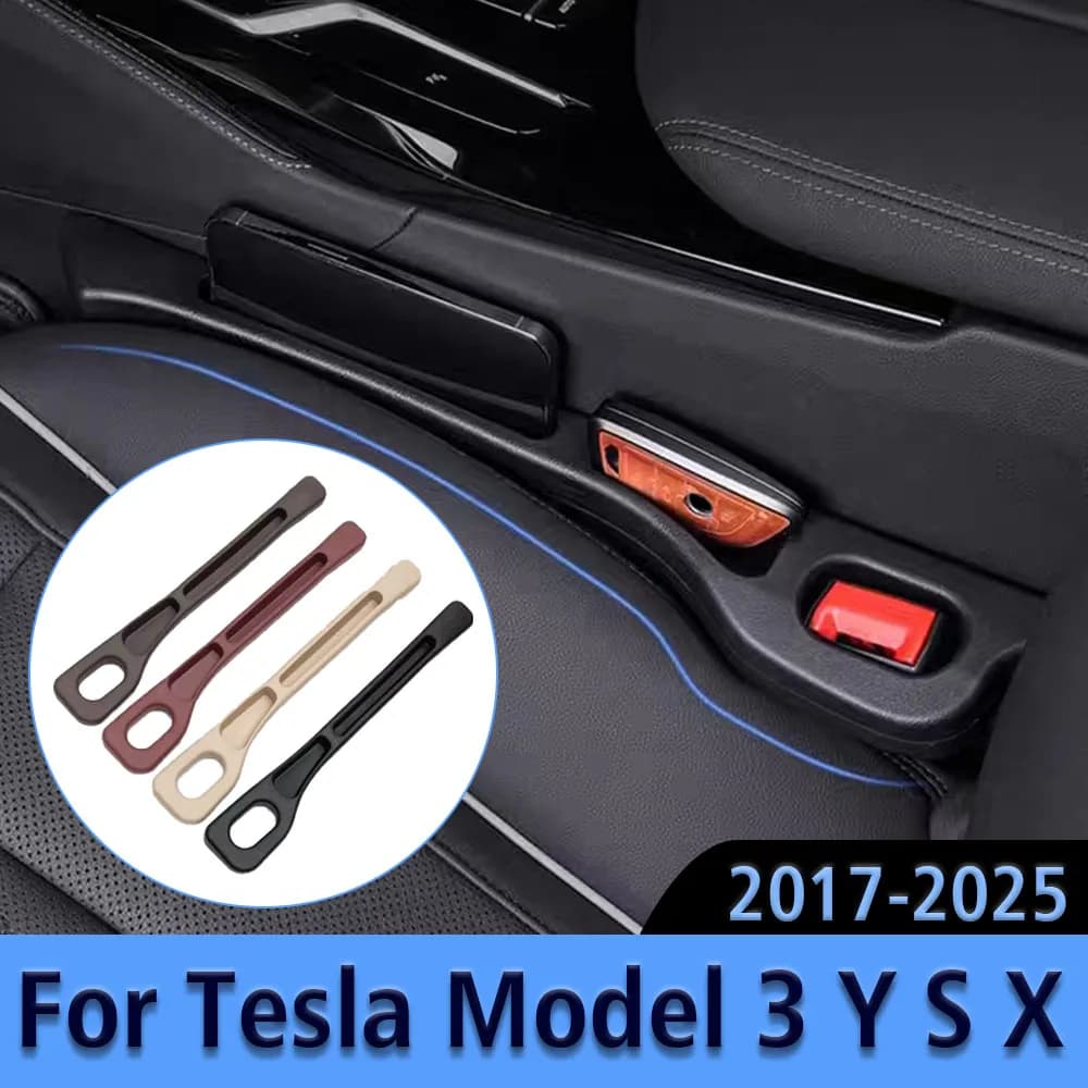 For Tesla Model 3 YSX 2017 2018 2019 2020 2021 2022 2023 2024 2025 Car Seat Gap Anti-lost Tape Slot Seats Gap Storage