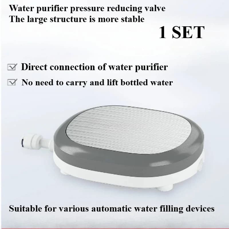 Valvola universale di riduzione della pressione per la purificazione dell'acqua, valvola di riduzione della pressione per il controllo della pressione dell'acqua in silicone PC