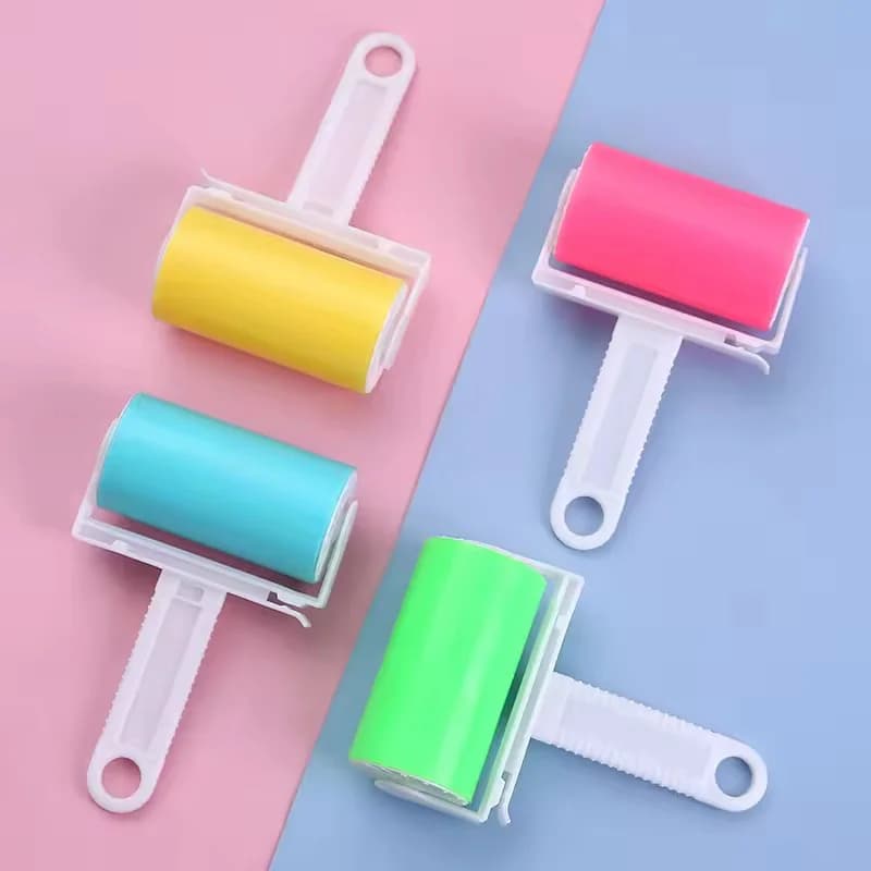 Reusable Washable Lint Roller Self Sticky Lint Remover For Clothes Furniture Sofa Carpet Pet Hair Dust Fuzz Home Cleaning Tool