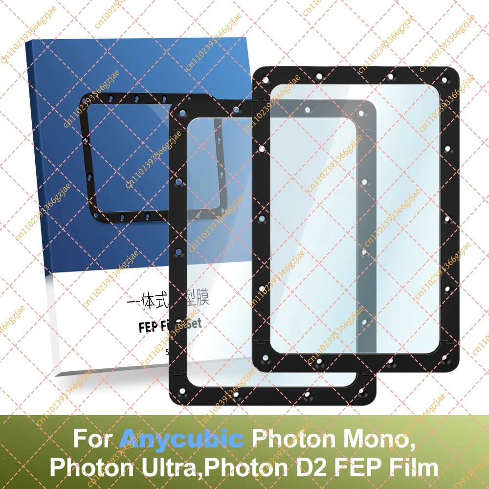 KLF Photon Mono/Photon Ultra/Photon D2 FEP Film Resin Vat FEP Upgrades 3D Printer Accessories for Anycubic Photon Ultra,Photon D