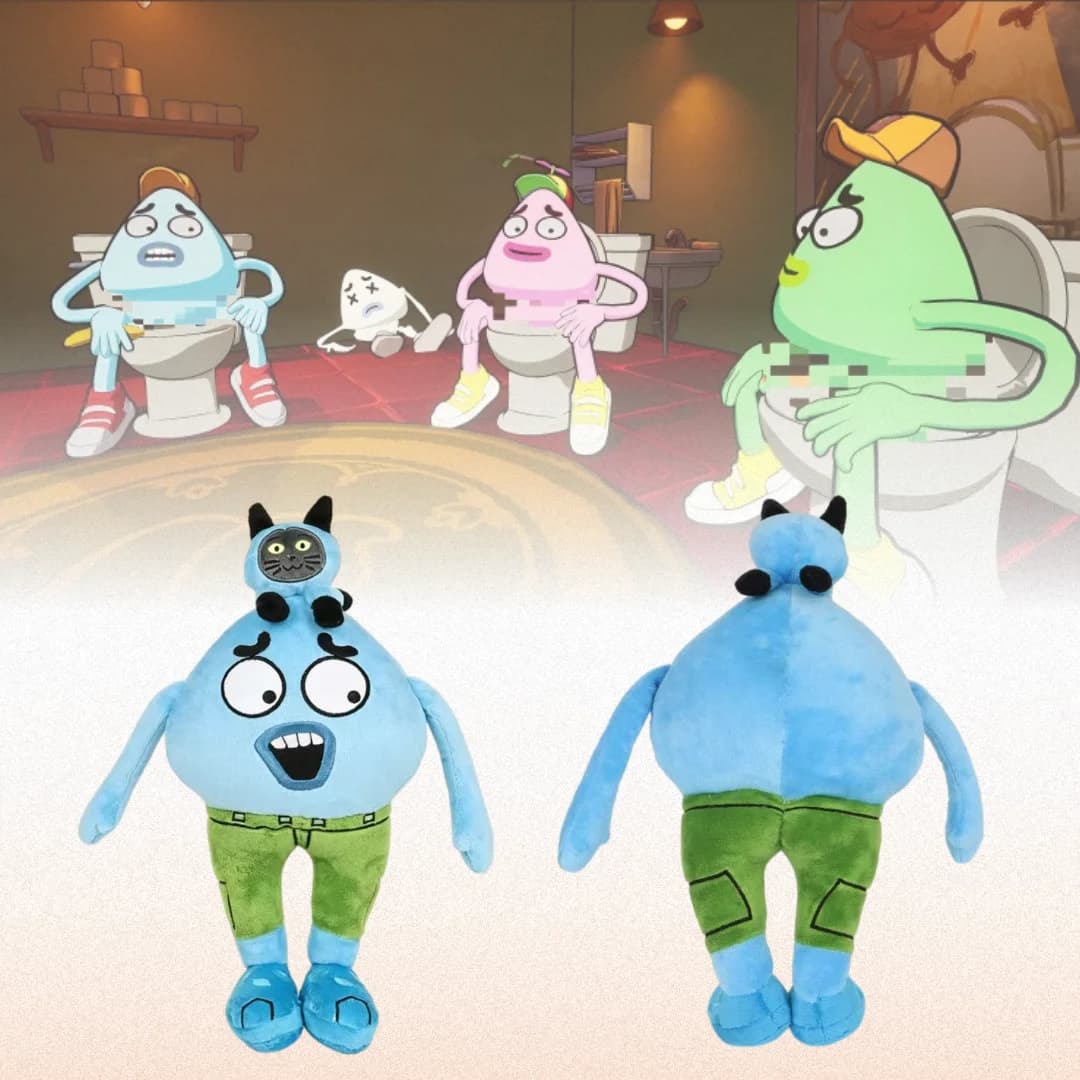 Peluche We Gotta Go da 22CM, Divertenti Bambole Cartoon, Giocattoli Morbidi Imbottiti in Cotone, Merchandise del Gioco per Fan e Bambini, Ideali come Regali per Feste