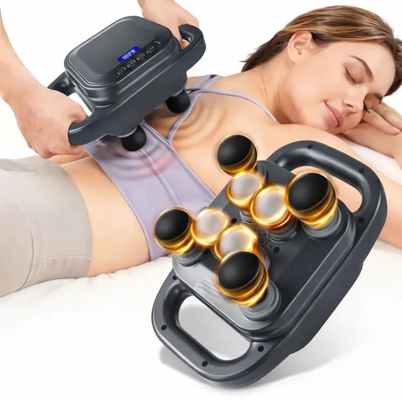 Pistola per Massaggio Muscolare Professionale Wireless Personalizzata, 16 Testine, Alta Frequenza, OEM ODM, Ampiezza 25mm