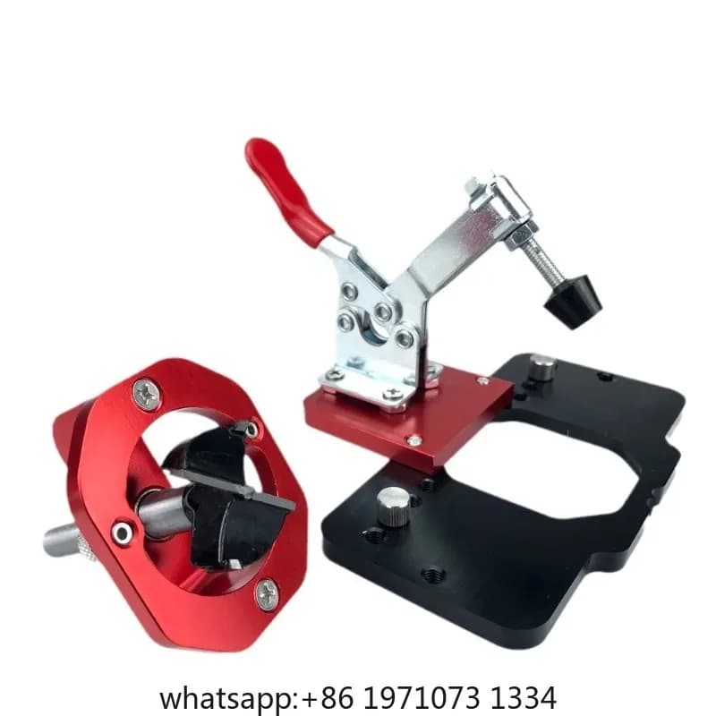 35mm Hinge Hole Jig Cabinet Hinge Drill Guide Concealed Hinge Locator Tool for Woodworking Door Cabinet Installation