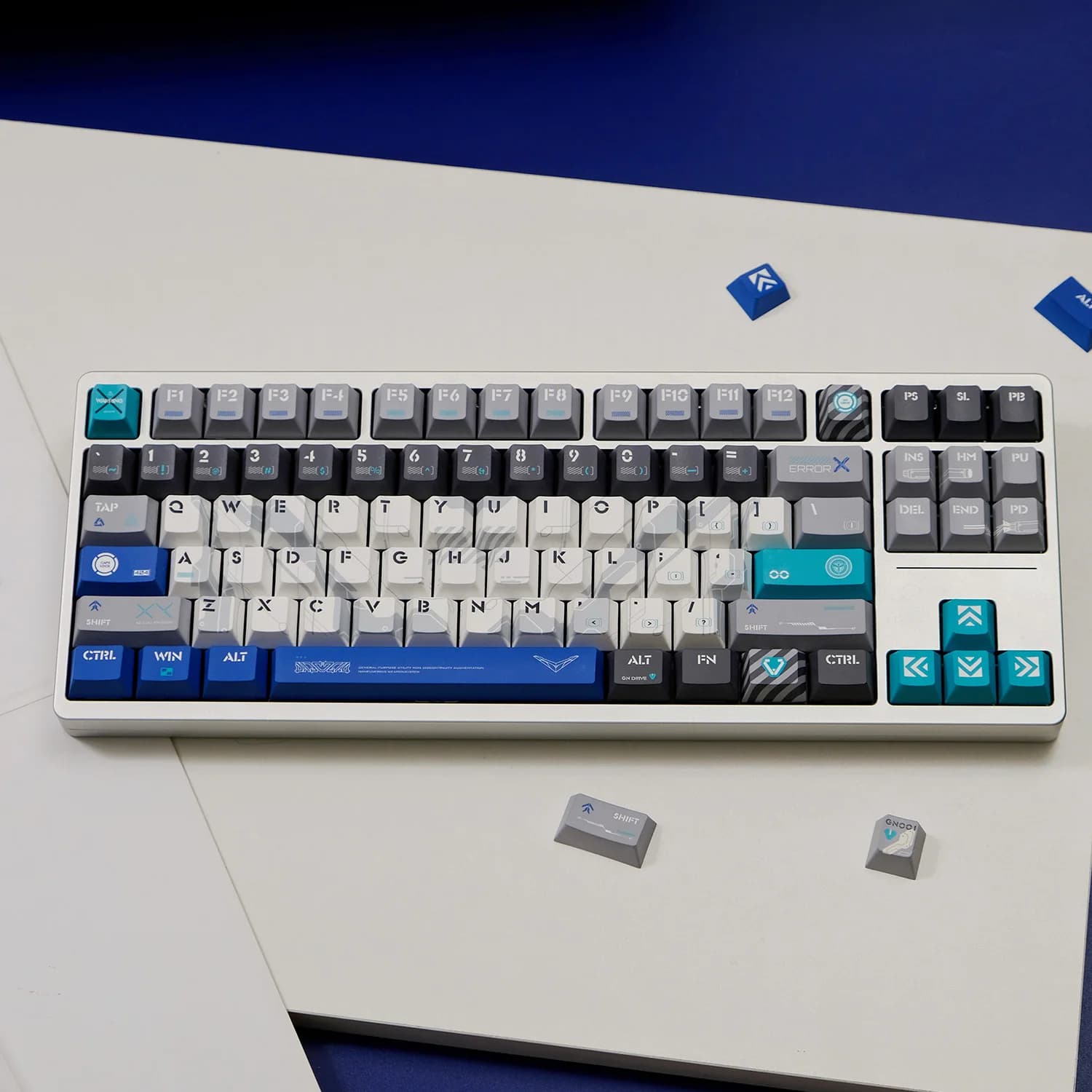 149 keys Exusiai Theme Keycap Cherry Profile PBT Dye Sub Anime Keycaps Games for MX Switch FAI FROM TE ISO Mechanical Keyboards