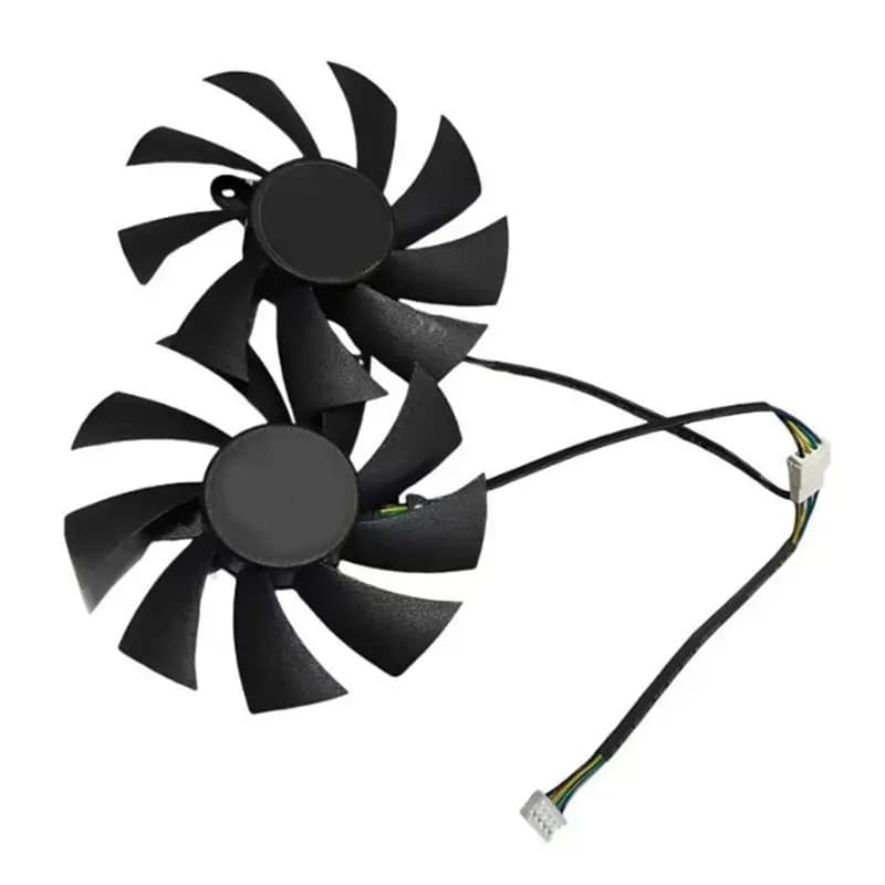A13E-For ZOTAC GA92A2H 2PCS 87MM Cooling Fan For GTX 1660 Ti RTX 2060 2070 SUPER Mini Video Card Cooler Fan GFY09215M12SPA
