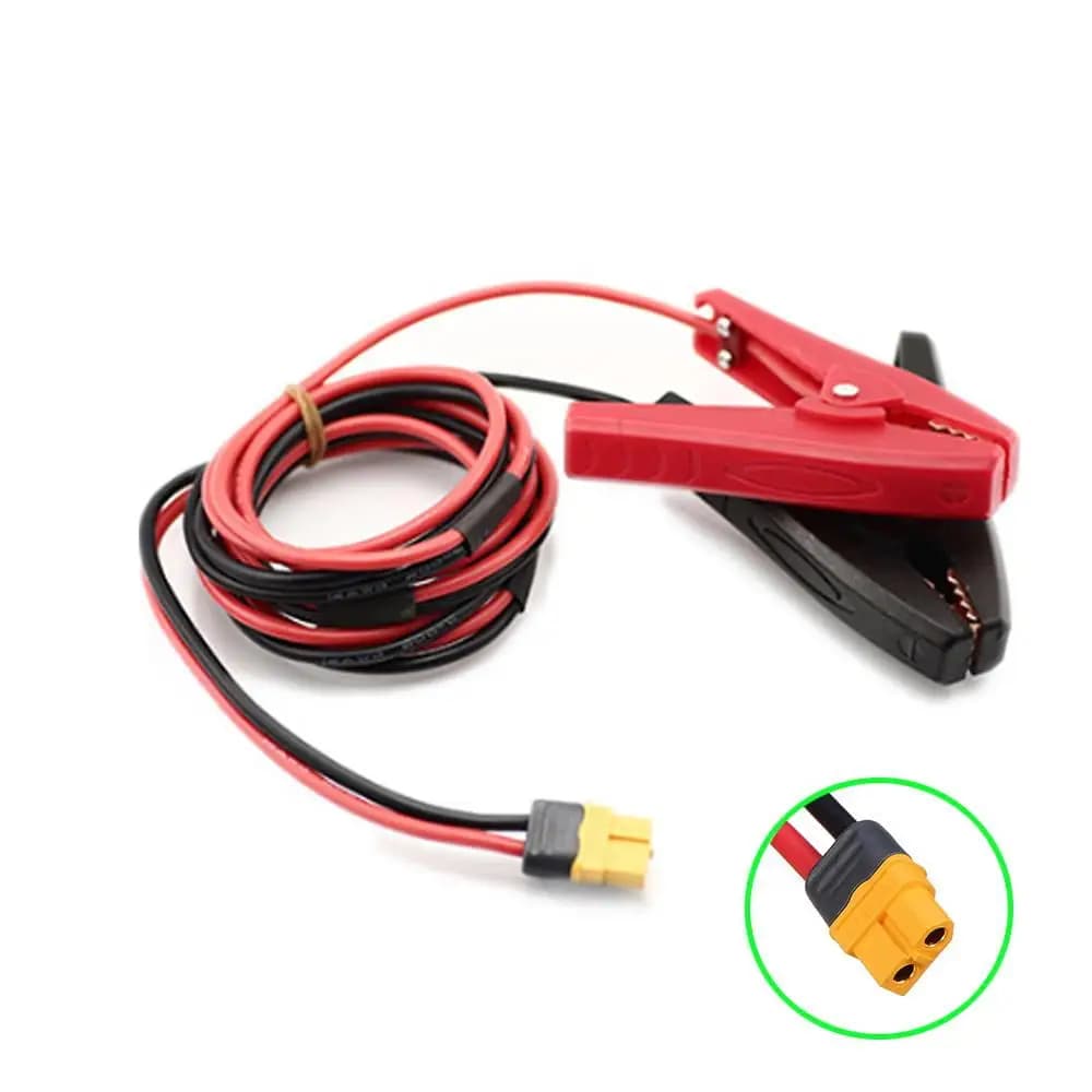 Rc Hobby Lipo Charge Lead Adapter XT60 femmina a coccodrillo clip a coccodrillo per caricabatterie Hobbymate D6 Duo/Skyrc B6 Nano/ISDT DC