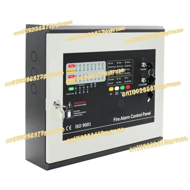 NUOVO Disponibile Pannello di Controllo Antincendio Convenzionale a 16 Zone con Rilevatore di Fumo Cablato per Sistema Antincendio