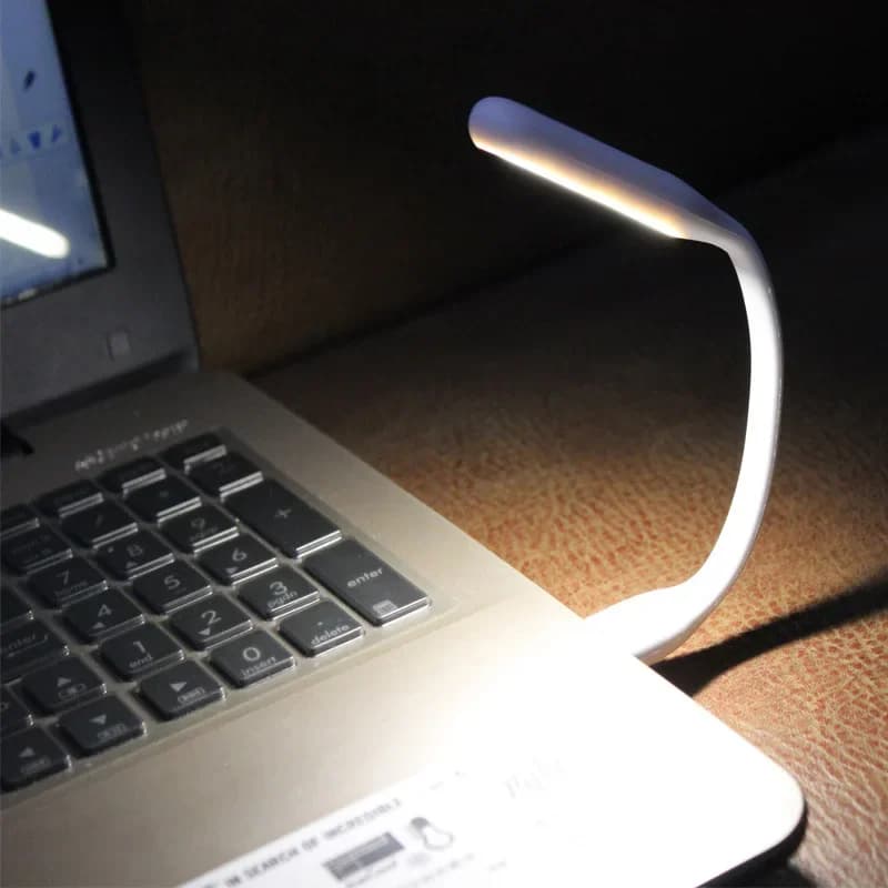 Lampada USB a LED Lampada da libro Mini USB portatile Luce a LED Power Bank Notebook portatile Lampada da lettura a LED Luci notturne USB