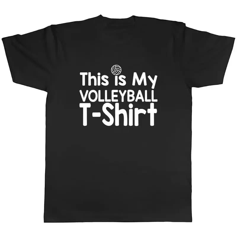 This is my Volleyball T-Shirt Mens Unisex T-Shirt Tee